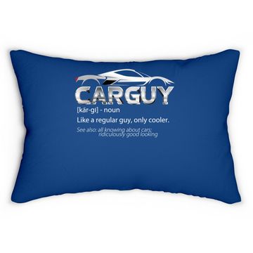 Discover Car Guy Sport Car Mechanic Lumbar Pillow