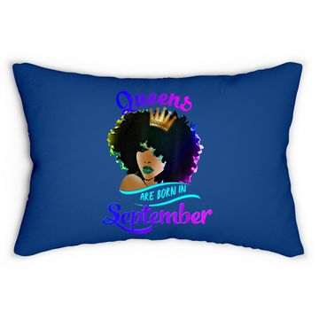 Discover Queens Born September Virgo Libra Birthday Lumbar Pillow