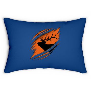 Discover Elk Hunting Premium Lumbar Pillow