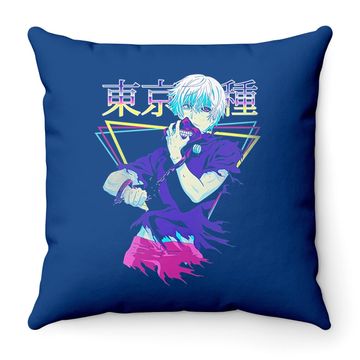 Discover Kaneki Ken Throw Pillow