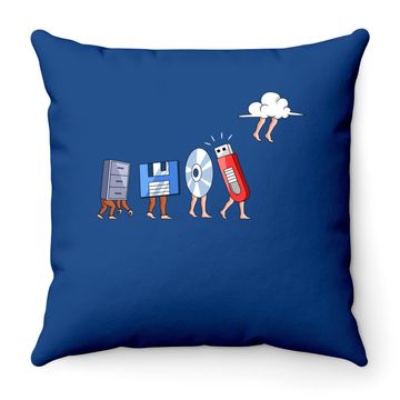 Discover Geek Programmer Nerd Developer Computer Engineering Throw Pillow