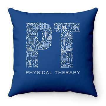 Discover Physical Therapist Physical Therapy Throw Pillow