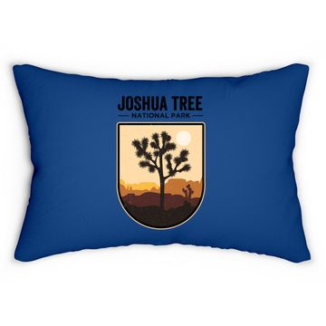 Discover Joshua Tree Lumbar Pillow Vintage Joshua Tree National Park Lumbar Pillow