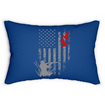 Discover Duck Hunting Lumbar Pillow