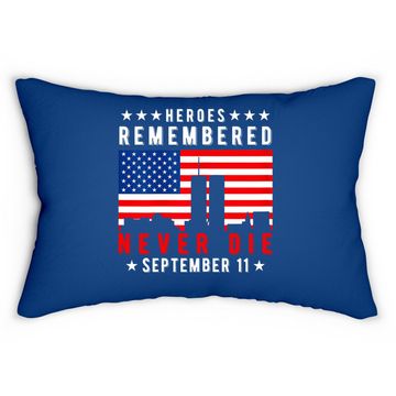 Discover Patriot Day Lumbar Pillow