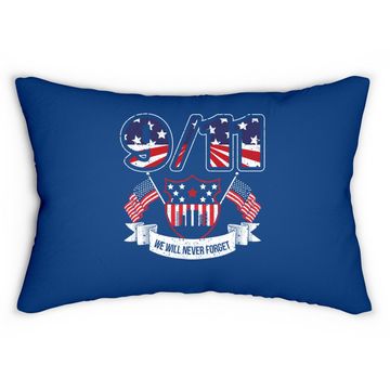 Discover Patriot Day Lumbar Pillow