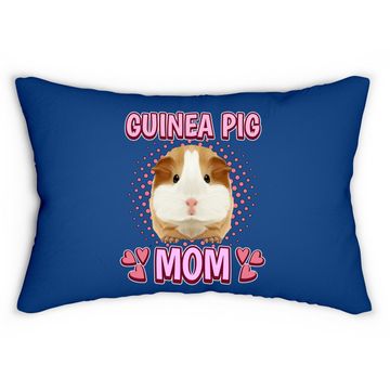 Discover Pig Mom Mommy Mother's Day Guinea Pig Lumbar Pillow