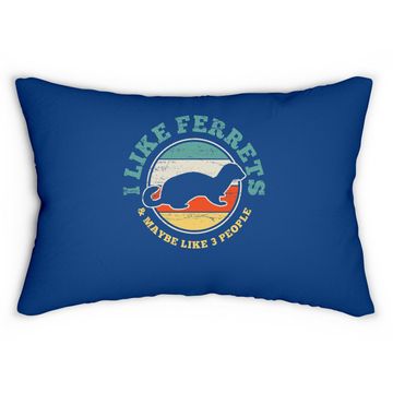 Discover Ferret Vintage Lumbar Pillow