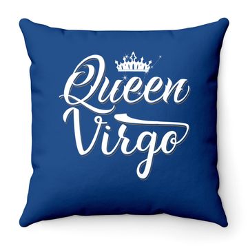 Discover Birthday Queen Virgo Zodiac Throw Pillow