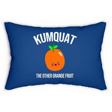 Discover Kumquat The Other Orange Fruit Lumbar Pillow
