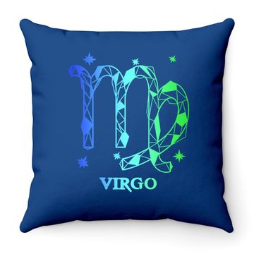 Discover Virgo Zodiac Throw Pillow