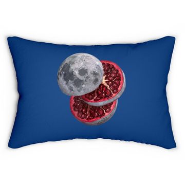 Discover Pomegranate Moon Lumbar Pillow