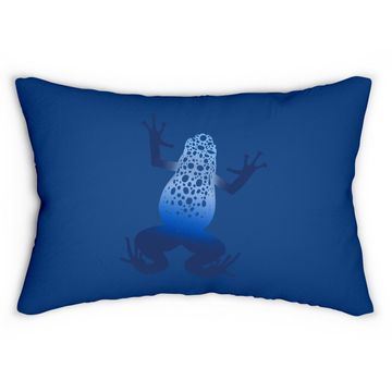 Discover Poison Dart Frog Lumbar Pillow