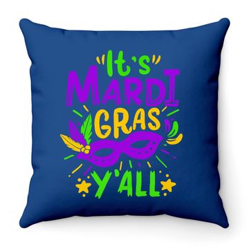 Discover Mardi Gras Gift Throw Pillow