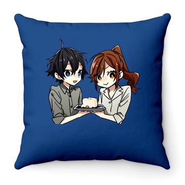 Discover New Anime Horimiya Throw Pillow