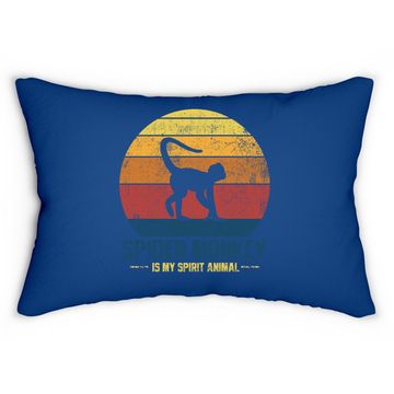Discover Spider Monkey Vintage Lumbar Pillow