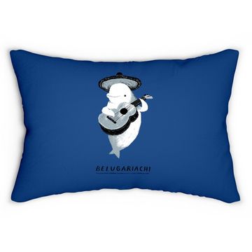 Discover Belugariachi Beluga Whale Lumbar Pillow