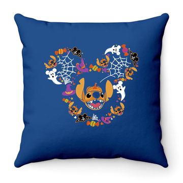 Discover Halloween Couple Matching Disney Throw Pillow
