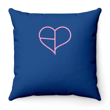 Discover  Blackpink The Album Crown Black Throw Pillow