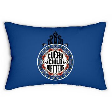 Discover Every Child Matters Indigenous People Orange Day Lumbar Pillow