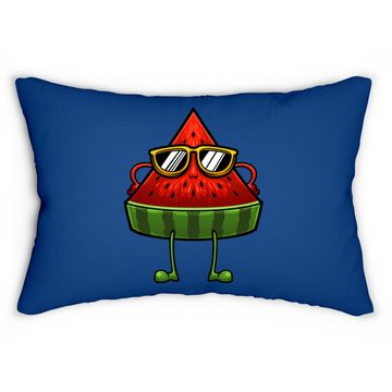 Discover Watermelon Summer Lumbar Pillow