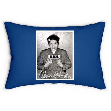Discover Nah Rosa Park Black History Lumbar Pillow