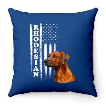Discover Rhodesian Ridgeback Throw Pillow