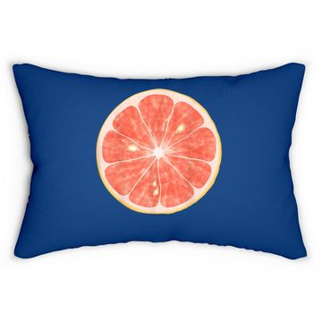 Discover Citrus Grapefruit Fruit Costume Lumbar Pillow