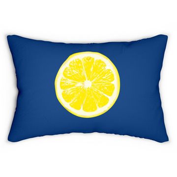 Discover Halloween Yellow Lemon Costume Fruit Lumbar Pillow