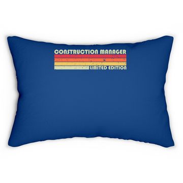 Discover Construction Manager Lumbar Pillow