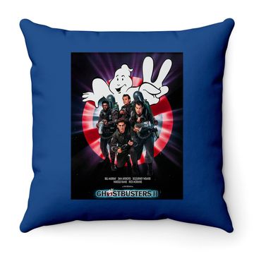 Discover Ghostbusters Movie Throw Pillow,