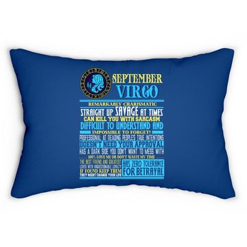 Discover Virgo Facts September Virgo Lumbar Pillow