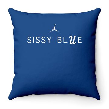 Discover Sissy Blue Ucla Throw Pillow