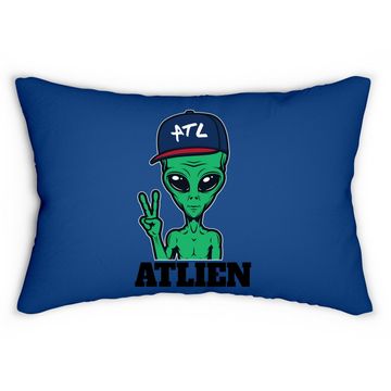 Discover Atlanta Atlien Atl Gift Lumbar Pillow