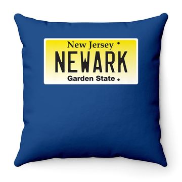 Discover Newark New Jersey Throw Pillow