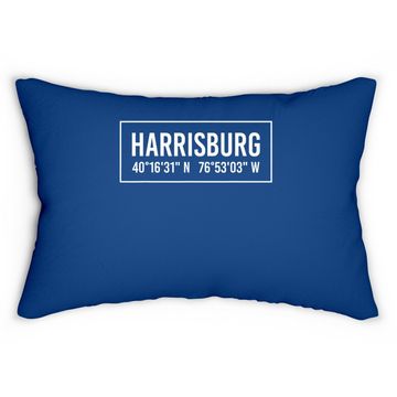 Discover Harrisburg Pa Pennsylvania Lumbar Pillow