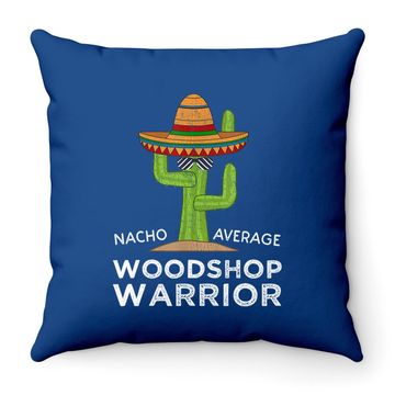 Discover Fun Hilarious Woodworking Meme Throw Pillow