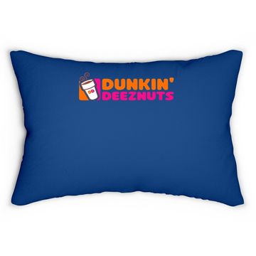 Discover Dunkin Deez Nuts Lumbar Pillow