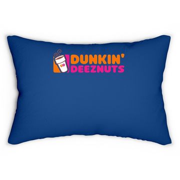Discover Dunkin Deez Nuts Lumbar Pillow