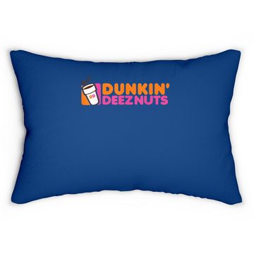 Discover Dunkin Deez Nuts Lumbar Pillow