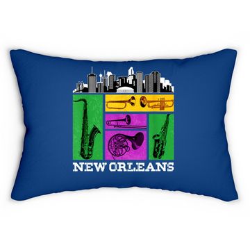 Discover New Orleans Lumbar Pillow