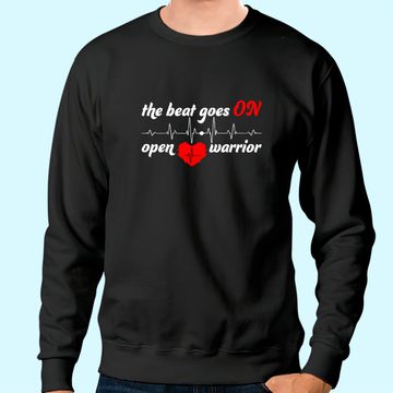 Discover Post Heart Surgery Bypass Recovery Sweatshirt Open Heart Warrior
