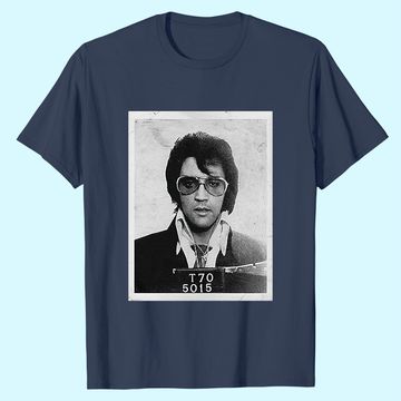 Discover Elvis Presley Mugshot Poster T Shirt