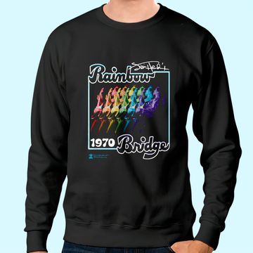Discover Jimi Hendrix - Mens Rainbow Bridge Sweatshirt