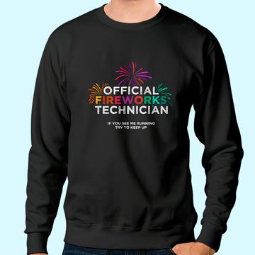 Discover  Fireworks Technician Sweatshirt Sweatshirt