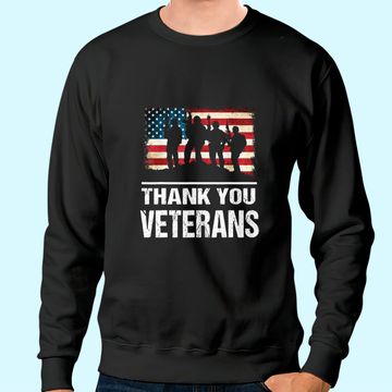 Discover Thank you Veterans Day Sweatshirt