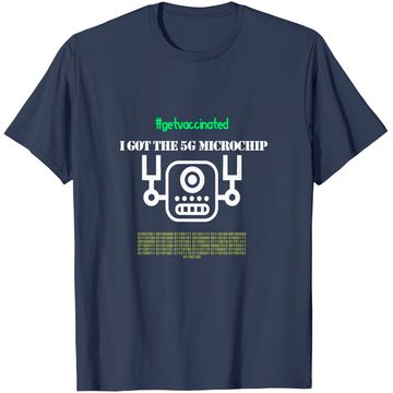 Discover Get vaccinated Men's T Shirt