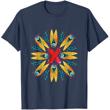 Discover Cicada Mandala Brood X 2021 Men's T-Shirt