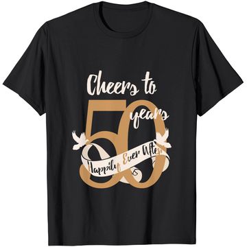Discover 50th Wedding Anniversary T-Shirt Gift For Couples