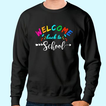 Discover Welcome Back To School Sweatshirt